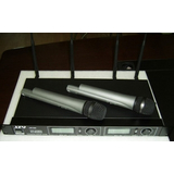 JZW UW-880无线话筒 一拖二无线手持或领夹话筒