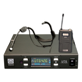 Superlux舒伯乐UT64/30TQG UHF段一拖一无线头戴话筒/无线麦克风
