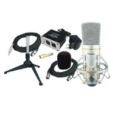 奥创 SP530 录音话筒套装，MC310电容话筒+幻象电源