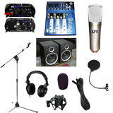专业小型录音套装 JZW SC-90专业录音话筒 专业录音套装