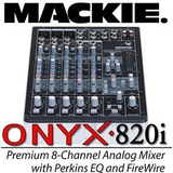 MACKIE TAPCO ONYX820I 火线接口8路调音台 正品特价